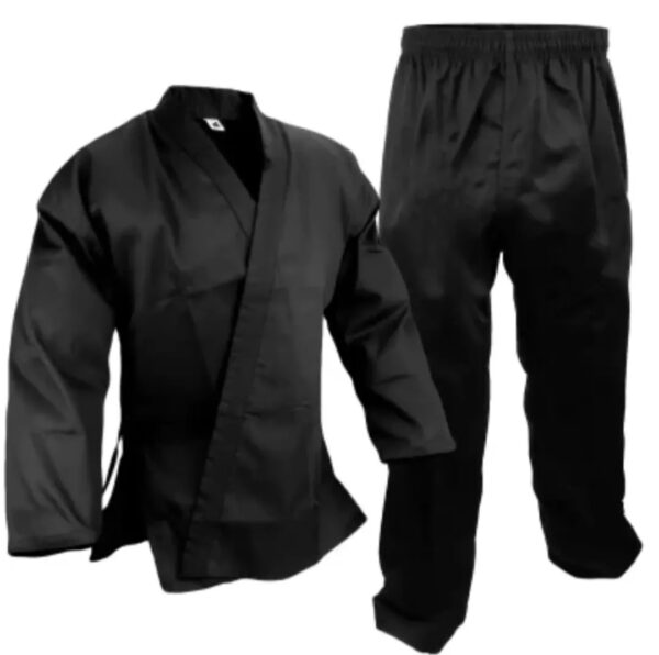 BLUE & BLACK BRAZILIAN JIU JITSU GI CUSTOM (BJJ GI)-Karate Wear - Image 2
