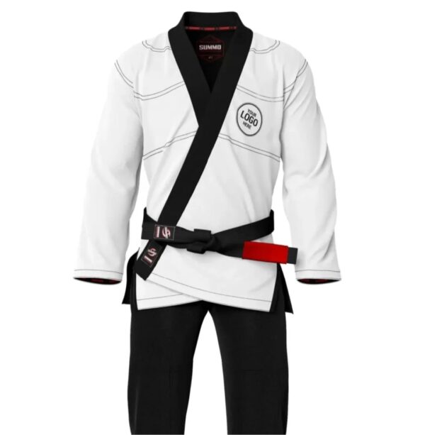 black judo suit