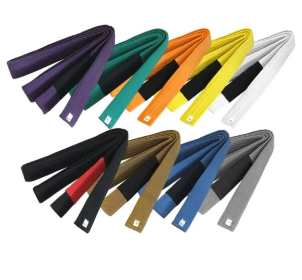 MIX karate belts and taekwondo belts